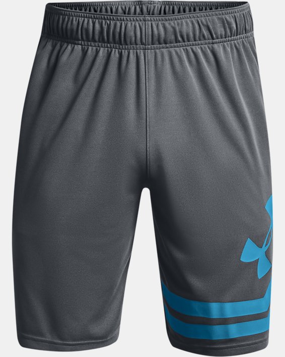 男士UA Baseline 10英寸網球短褲, Gray, pdpMainDesktop image number 4